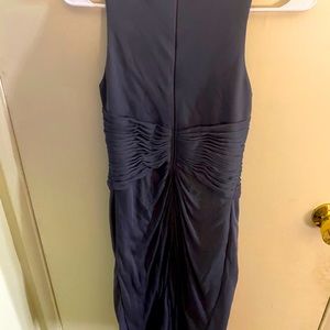 David Bridal Grey Dress